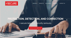 Desktop Screenshot of i-secure.co.th